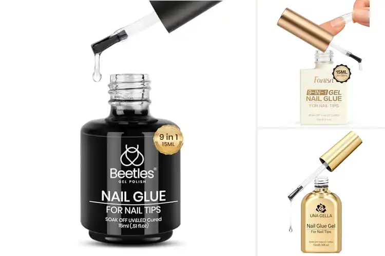 Detailed view of Best 9 In 1 Nail Glues: 28-Day Hold & Salon-Quality Results