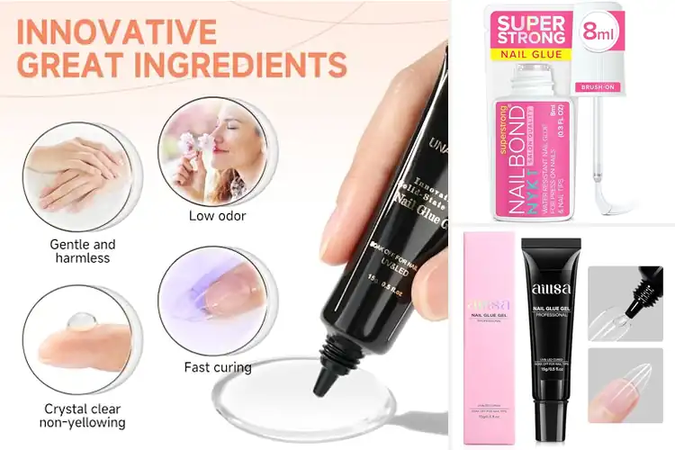 Detailed view of Best All-Tip Compatible Nail Glue Gels