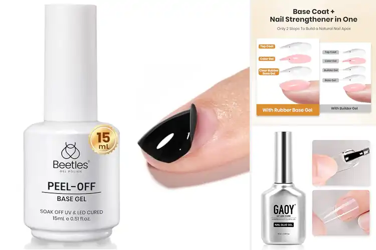 Detailed view of Best Base Gel Adhesives: 28-Day Flawless Manicures at Home
