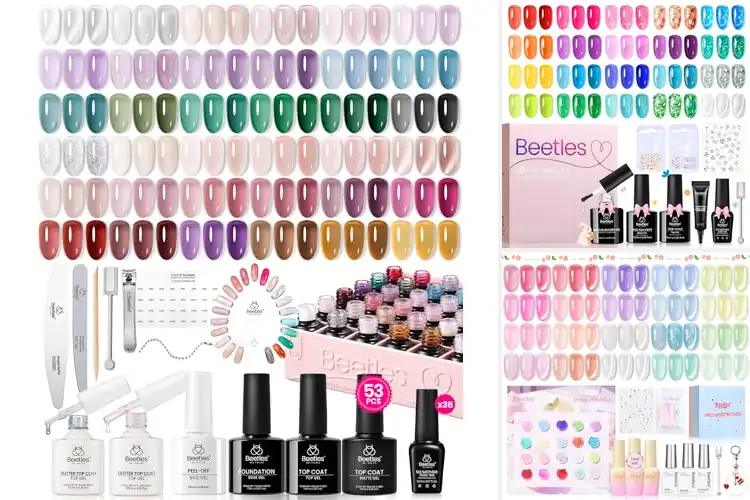 Detailed view of Best Beetles Jelly Gel Nail Polish Kit