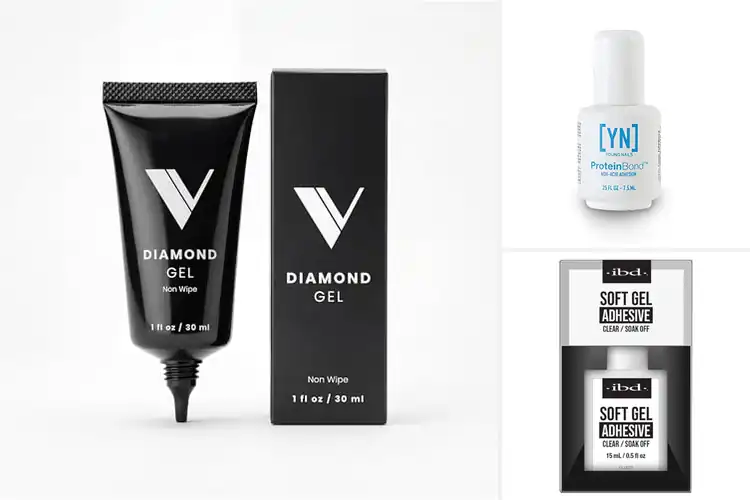 Detailed view of Best Clear Nail Gel Adhesive For Non Yellowing Bond