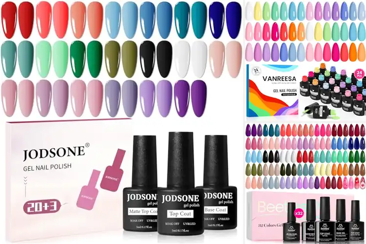 Detailed view of Best Colored Gel Nail Polishes