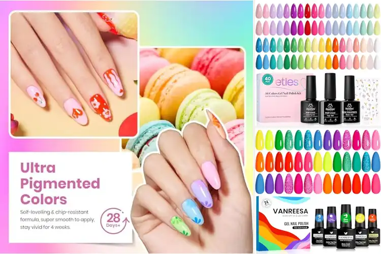 Detailed view of Best Colorful Gel Nail Polishes