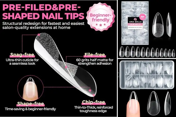 Detailed view of Best Compatible With Soft Gel Tips And Press On Nails