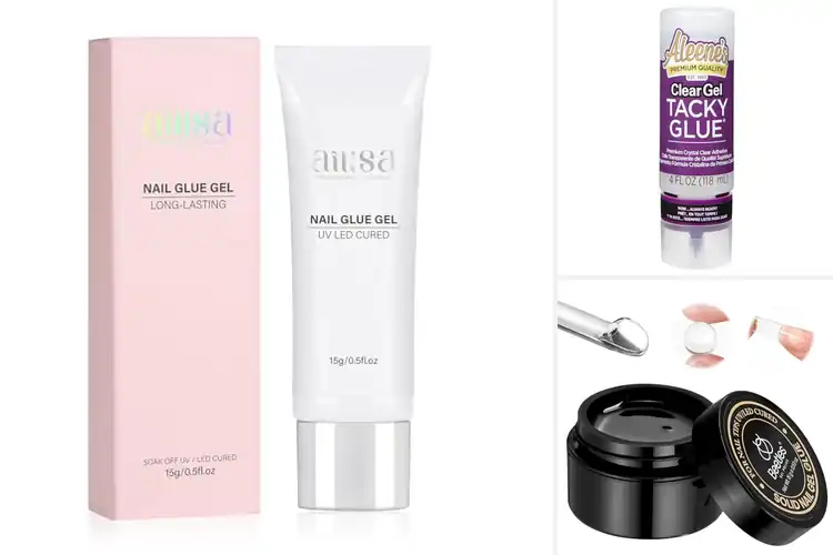 Detailed view of Best Easy Apply Glue Gel for Flawless, Quick Nail Tips