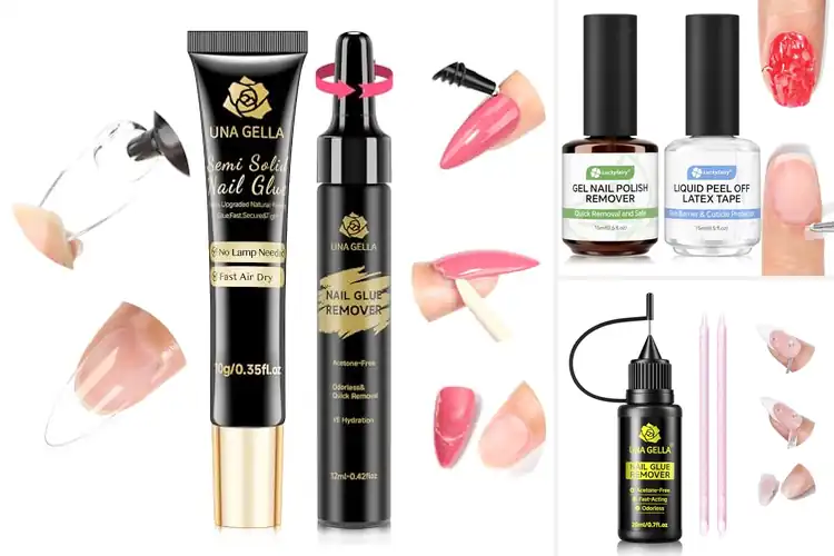 Detailed view of Best Easy Removal Nail Glue Gel For Soak Off