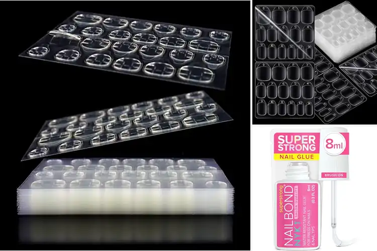 Detailed view of Best Fake Nails Adhesive