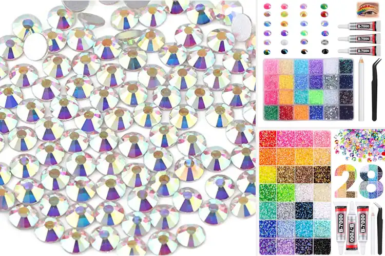 Detailed view of Best Flatback Rhinestones