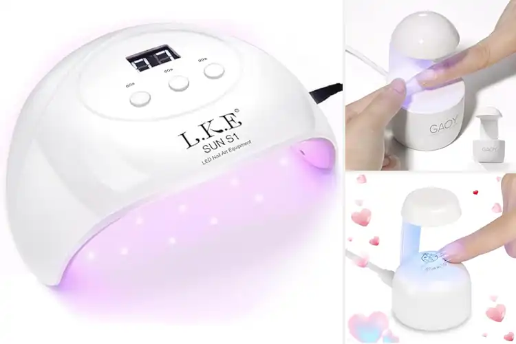 Detailed view of Best Gel Curing Devices: Salon Nails at Home
