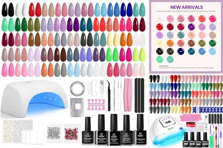 Detailed view of 10 Best Gel Nail Polish Gift Sets For Friends: Shine
