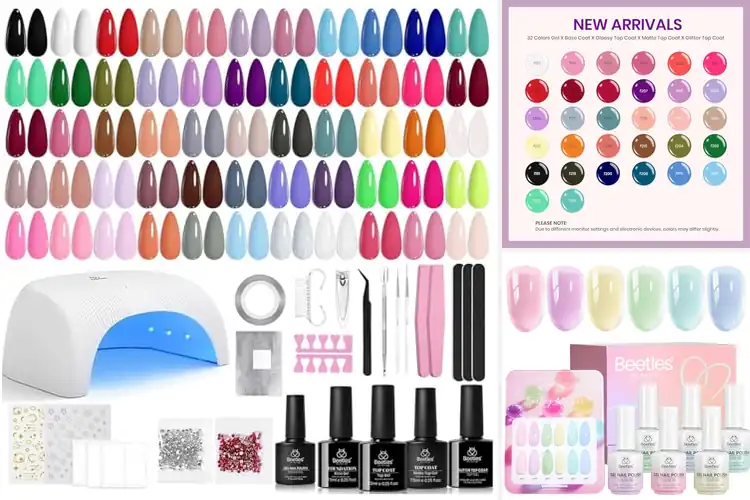 Detailed view of Best Gel Nail Polish Set