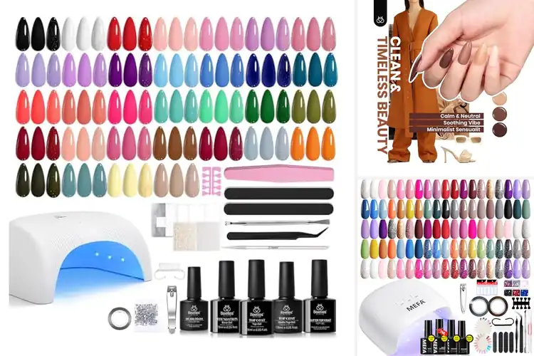 Detailed view of Best Gel Nail Polish Sets For DIY