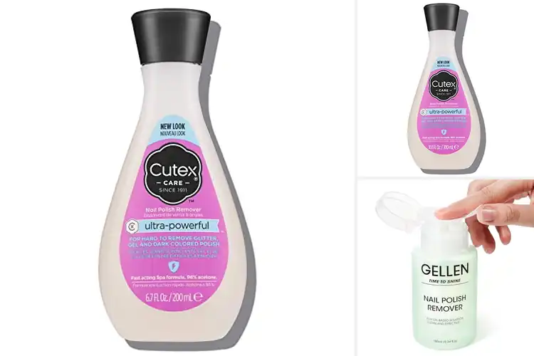 Detailed view of Best Glitter Polish Removers