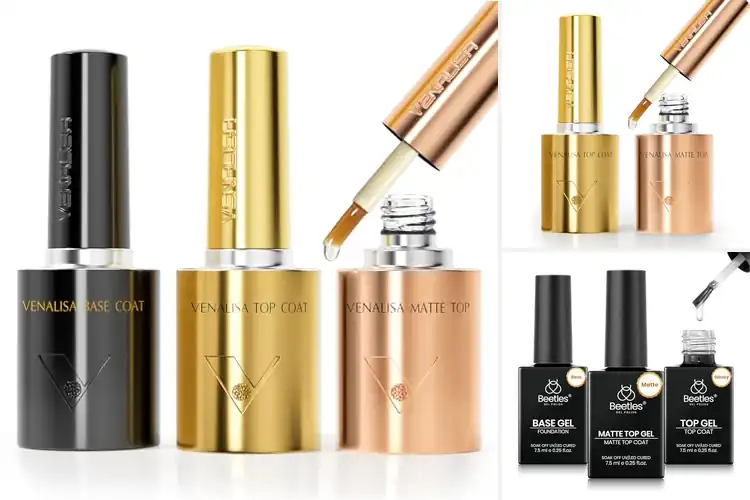 Detailed view of Best Glossy Matte Top Coat Gel Kits