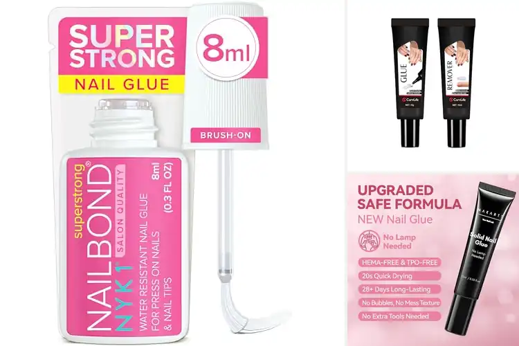 Detailed view of Best Glue For Press On Nails: Salon-Quality Results at Home
