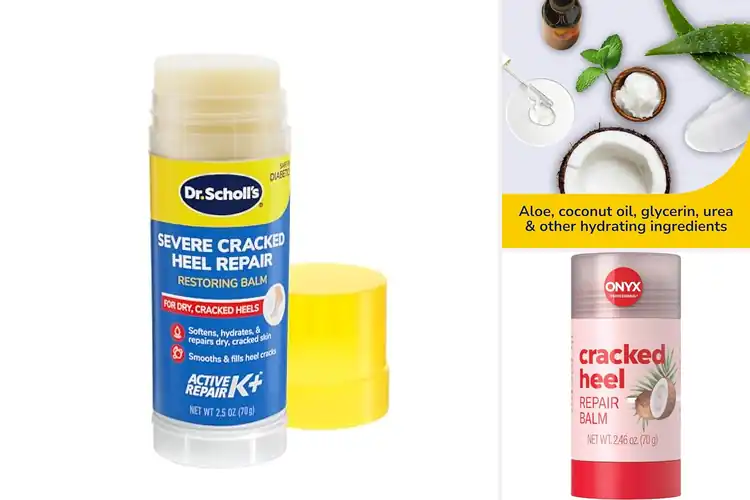 Detailed view of Best Heel Softening Treatments for Cracked Feet