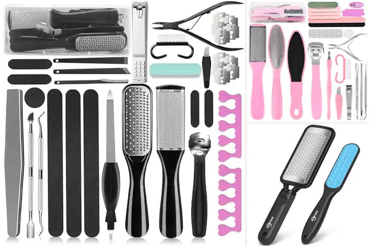 Detailed view of Best Hygienic Foot File Sets: Smooth, Healthy Feet Made Easy