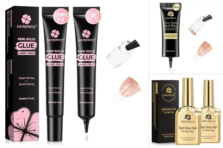 Detailed view of Best Lasting Nail Glue Gel 4+ Weeks