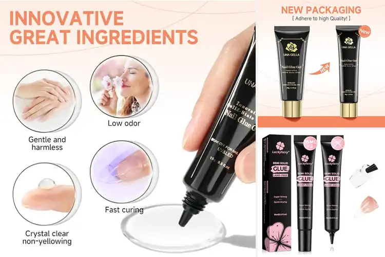 Detailed view of Best Long Lasting Gel Glue For Nails