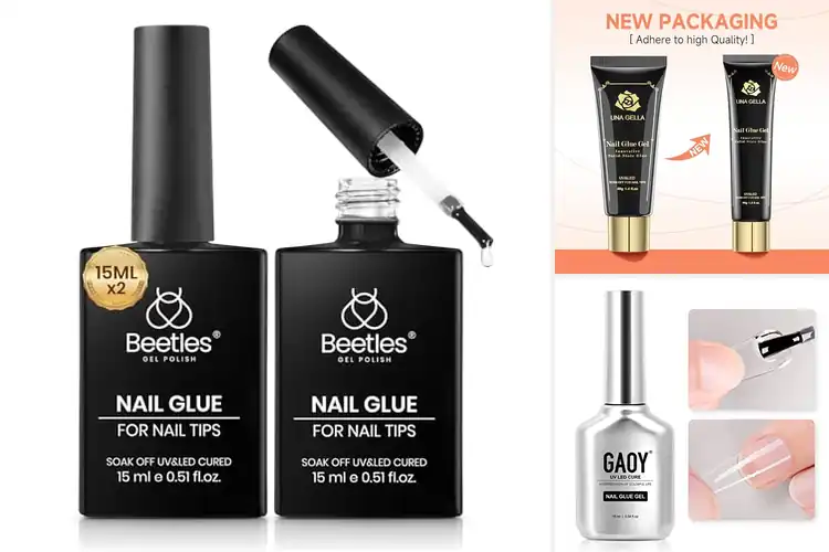 Detailed view of Best Low Odor Nail Glue Gel For Nails