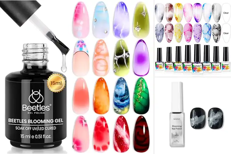 Detailed view of Best Marble Effect Nail Products