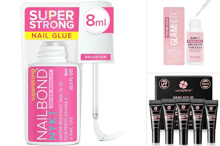 Detailed view of Best Mess-Free Nail Glues for Fake Nails