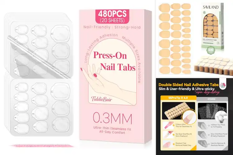 Detailed view of Best Nail Adhesions: Flawless Press-Ons Made Easy