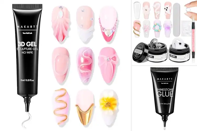 Detailed view of Best Nail Decoration Gels