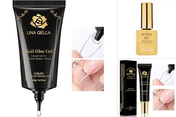 Detailed view of Best Nail Extensions Glue Gels