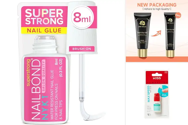 Detailed view of Best Nail Glue For Acrylic Fake Nails Extensions