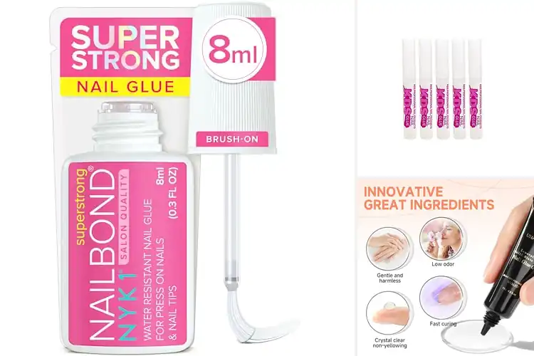 Detailed view of Best Nail Glue For Nail Tips And Art