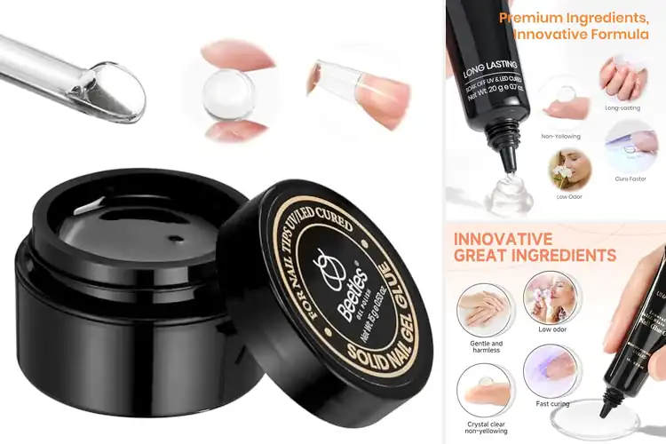 Detailed view of Best Nail Glue For Solid Gel Tips