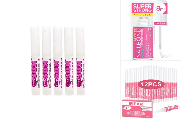 Detailed view of 10 Best Nail Glues For Acrylic Nails: Strong, Lasting Hold