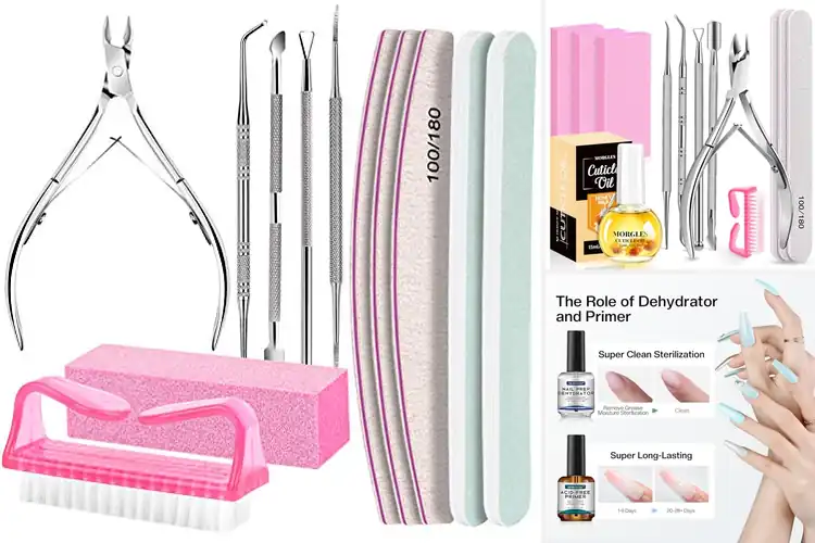 Detailed view of Best Nail Prep And Care Kit: Salon-Quality Manicures at Home