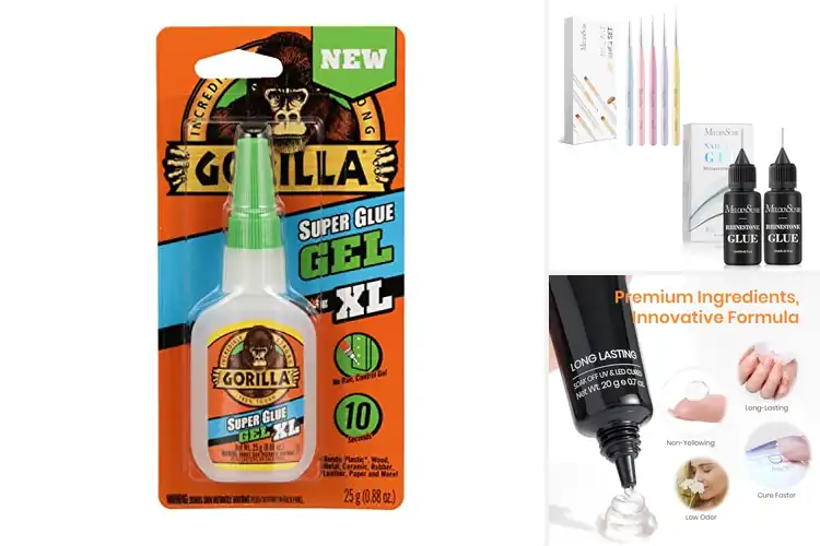 Detailed view of Best No Brush Liquid Glue Gel For Precise Application