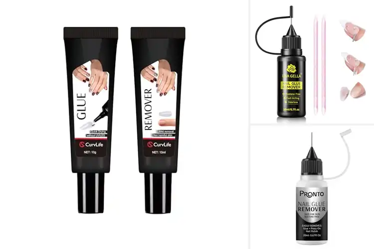 Detailed view of Best No Damage Removal Nail Glue Gel