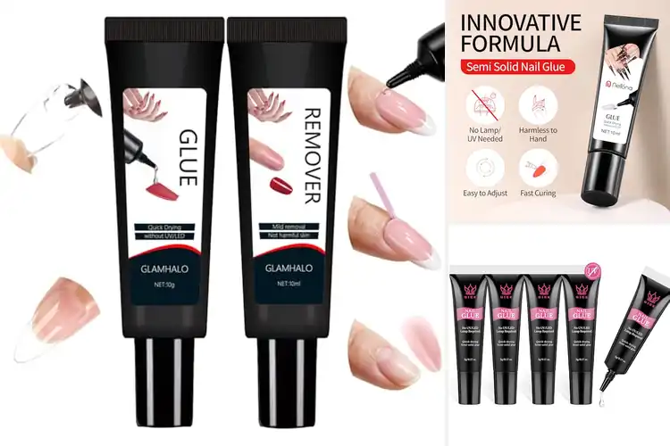 Detailed view of Best NoBrush Nail Glue Gel For Easy Application