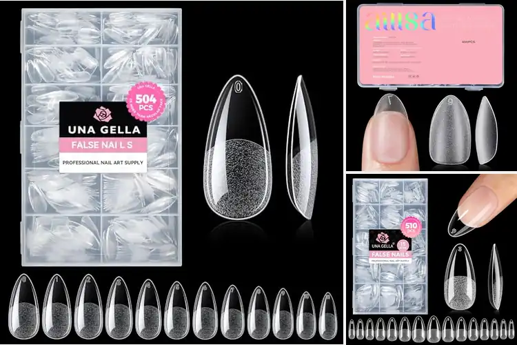 Detailed view of Best Pre Etched Nail Tips