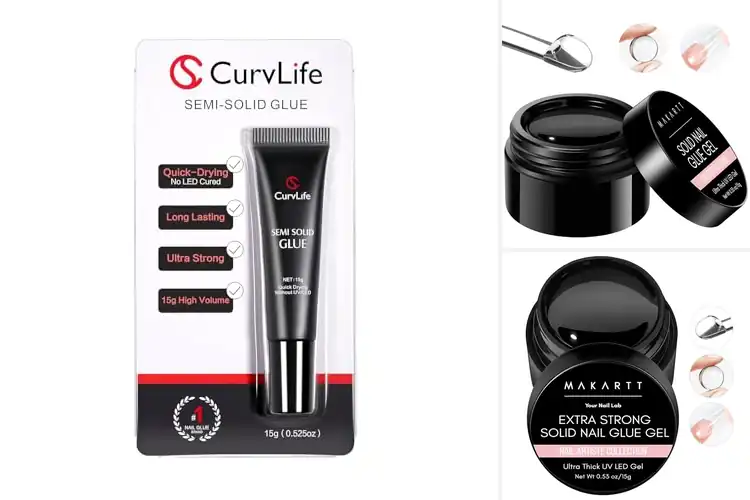 Detailed view of Best Quality Solid Nail Glue Gel For Long Lasting Wear