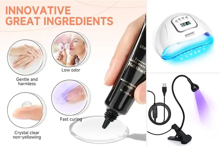 Detailed view of Best Quick Curing Nail Gel