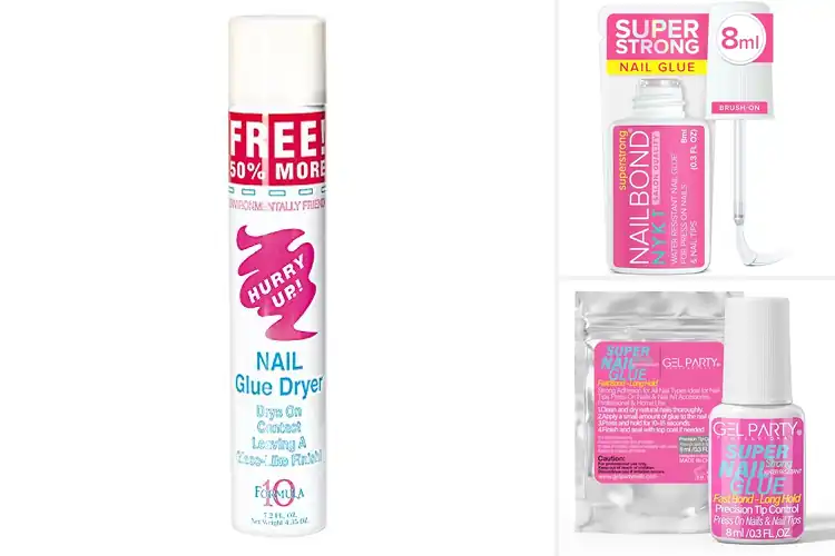 Detailed view of Best Quick Dry Nail Glues for Acrylics