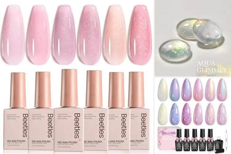 Detailed view of Best Shimmer Gel Polishes