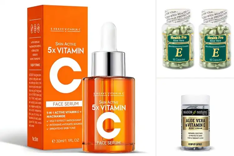 Detailed view of Best Skin Loving Ingredients Aloe Niacinamide Vitamin E