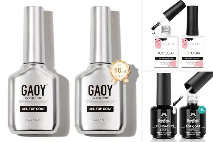 Detailed view of Best Smooth Gel Top Coats: Flawless Shine & Durability