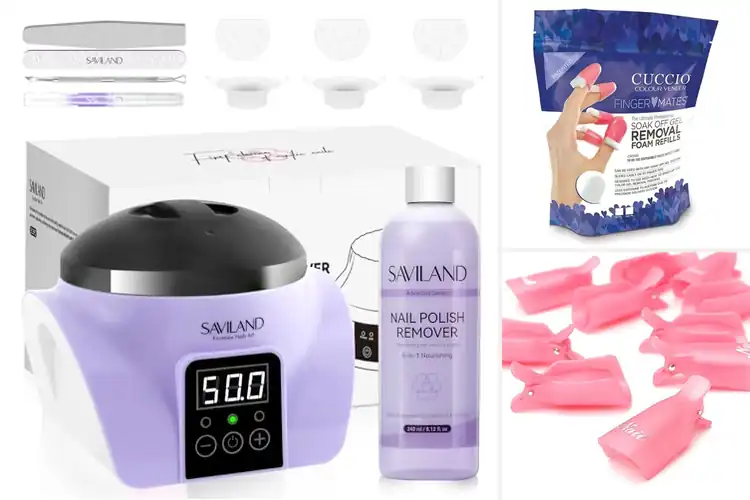 Detailed view of Best Soak Off UV Gel Removal System