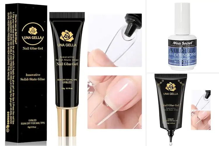 Detailed view of Best Soft Gel Nail Glue Gels