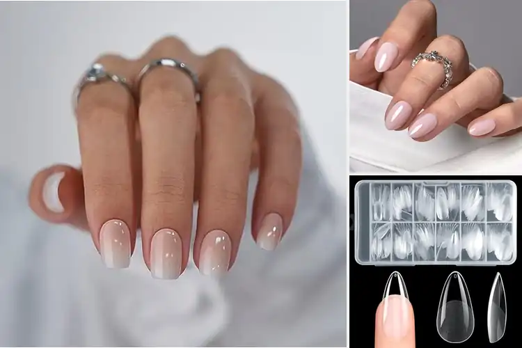 Detailed view of Best Soft Gel Press On Nails Material