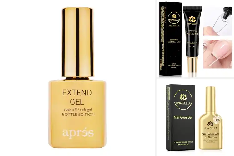 Detailed view of Best Soft Gel Tip Glue for Salon-Strong Hold & Flexible Bond