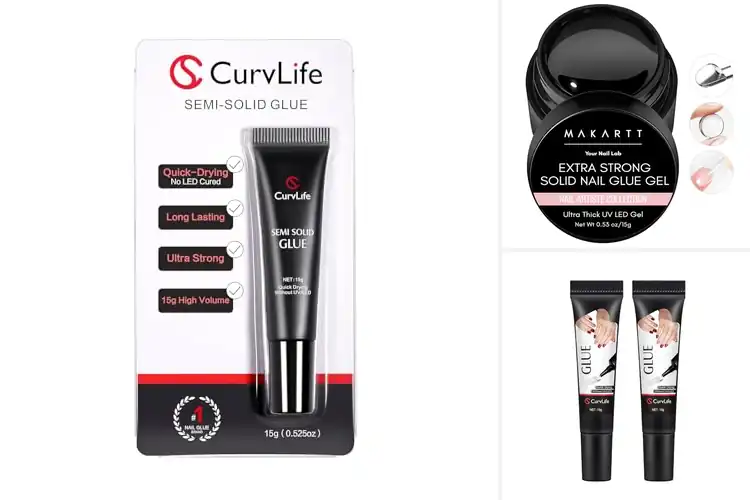 Detailed view of Best Solid Nail Glue For Long Lasting Adhesion