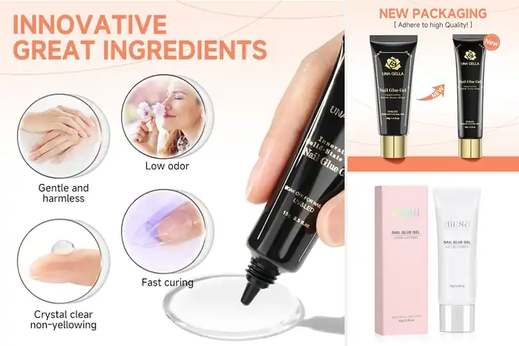 Detailed view of Best Solid Nail Glue Gel For Quick Curing